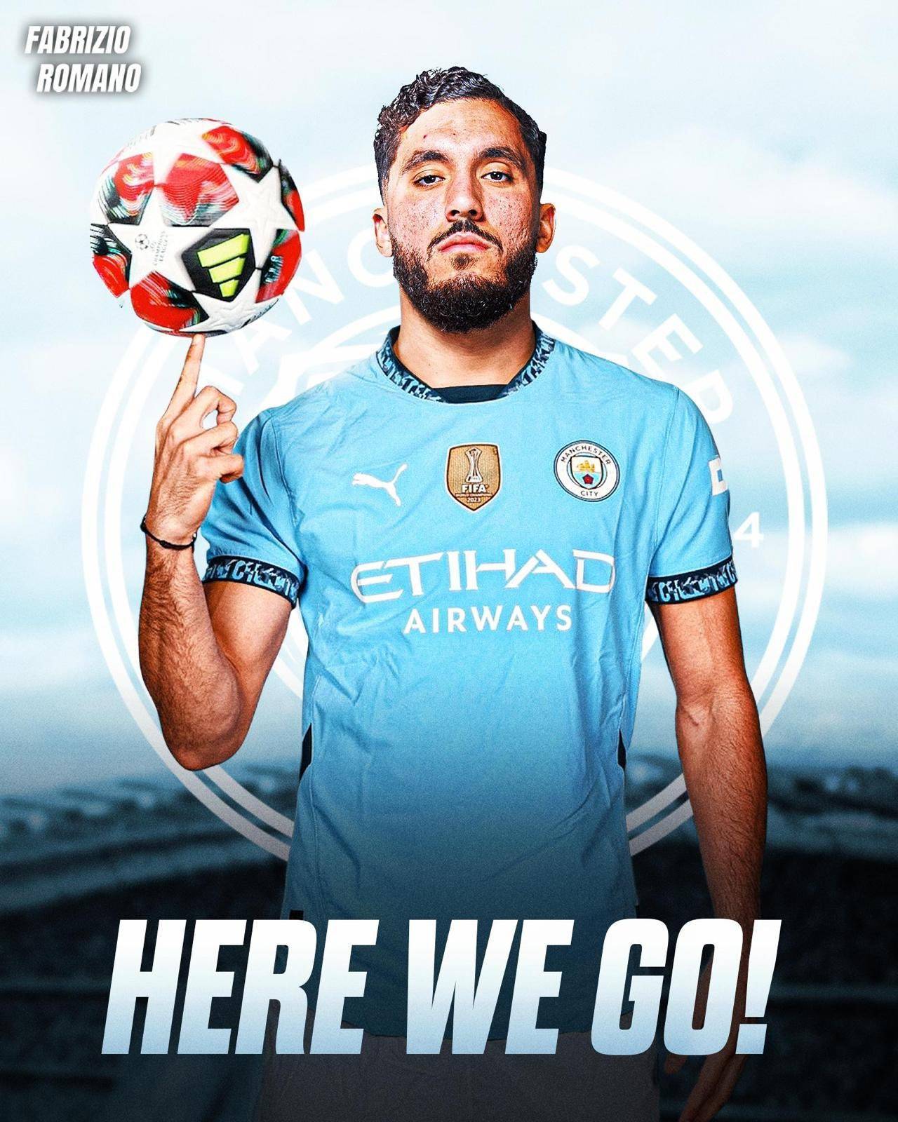 HWG!罗马诺:曼城签切尔基达协议,转会费总价3500万欧元